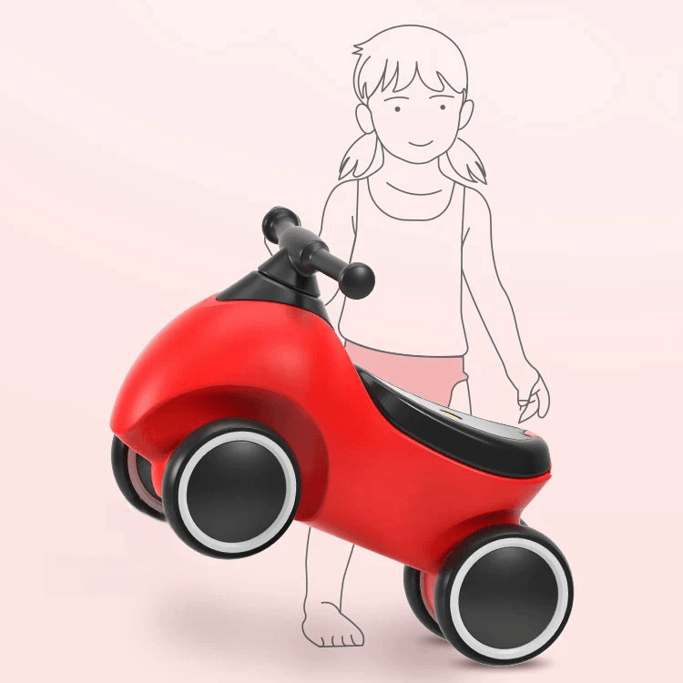 MONTASEN Ride On Push Along Toy Car MINI