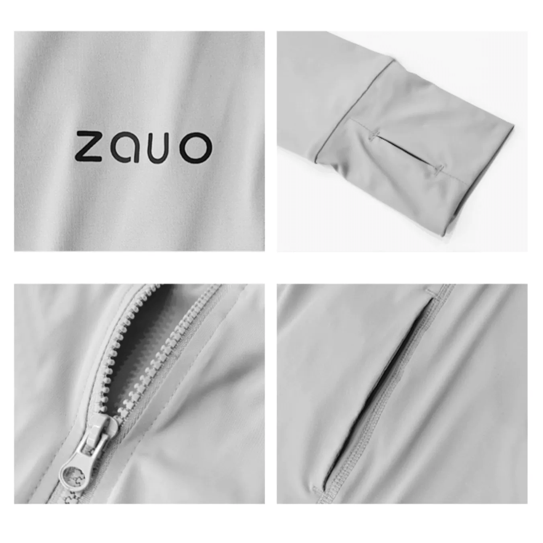 ZAUO Korean Ice-Fabric Hoodie: Stay Cool, Protected, and Fashionable - UPF50+, Blocks 99% of UV Rays"