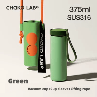 CHAKOLAB Ceramic Insulated Mushroom PLUS Tea Water Separator Cup 375ml