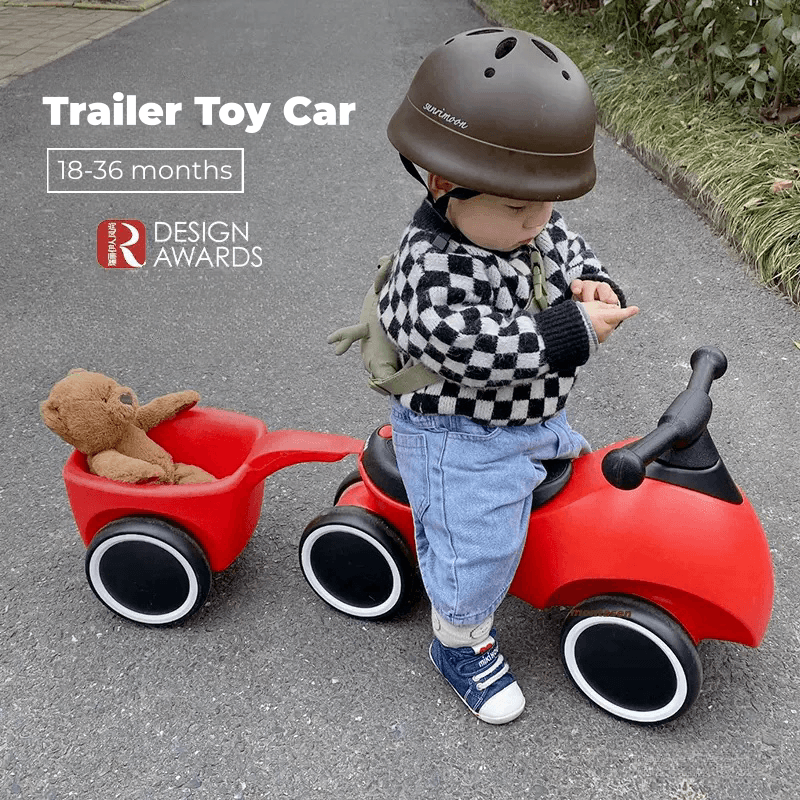 MONTASEN Ride On Push Along Toy Car MINI