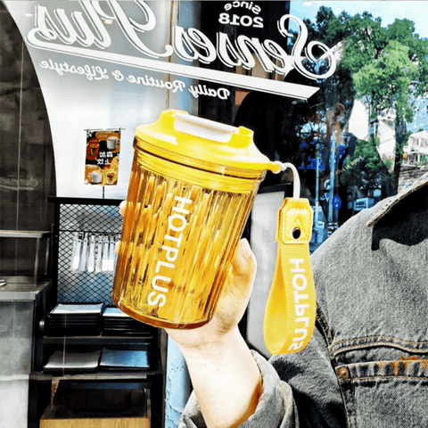 Hotplus Water Bottles, Coffee Mug 450 mililitro Good-looking Tumbler Outdoor Straight Drinking Bottle