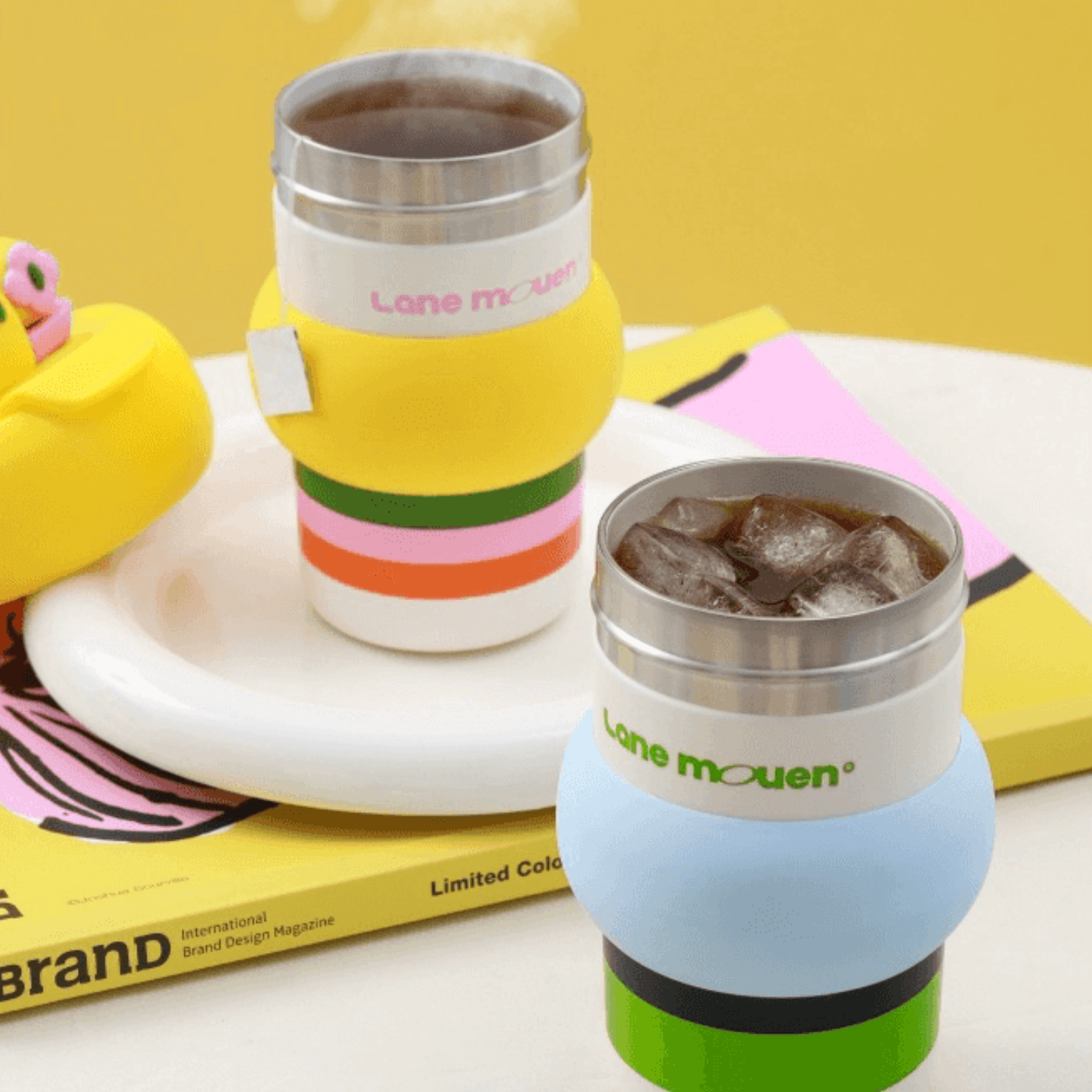 Lane Mouen Circle Cup Insulated Coffee Cup 380ML