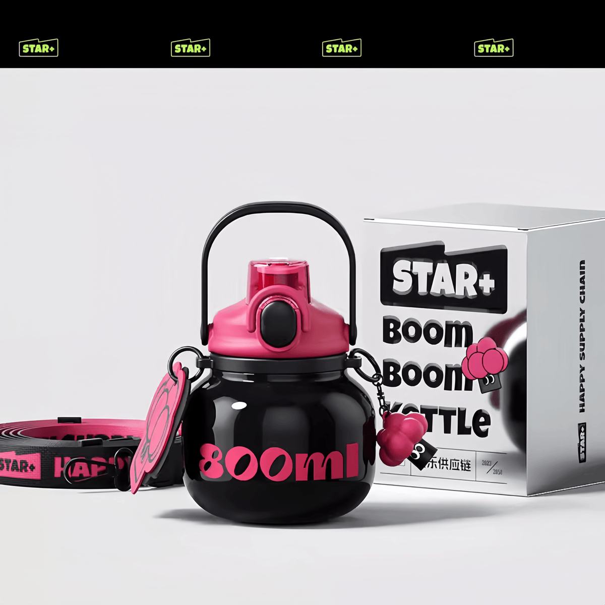 STAR+ Tritan Vacuum Flask 600ml & 800ml & 1800ml