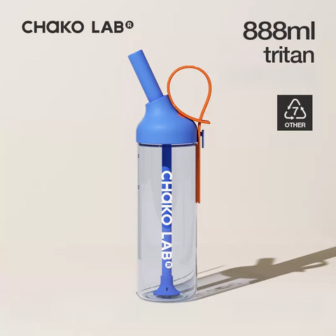 Chakolab 888ml Large-capacity Summer Sports JOJO Straw Bottle New 2024