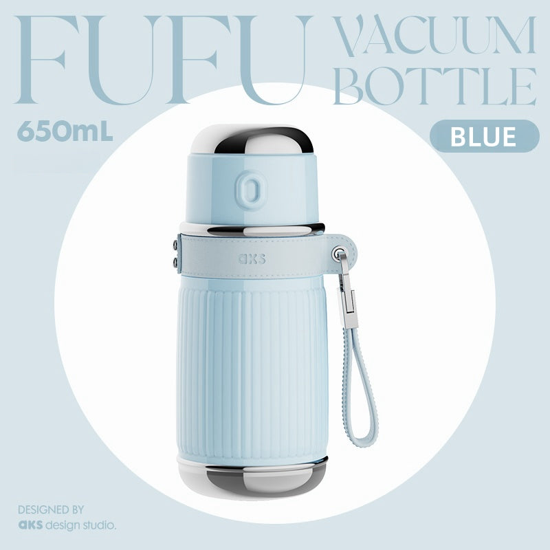 AKS FUFU Stainless Steel Vacuum Flask – Long-Lasting Insulation in 450ML, 650ML, 850ML