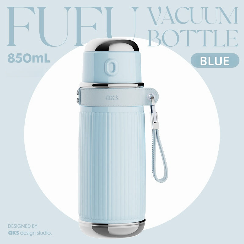 AKS FUFU Stainless Steel Vacuum Flask – Long-Lasting Insulation in 450ML, 650ML, 850ML