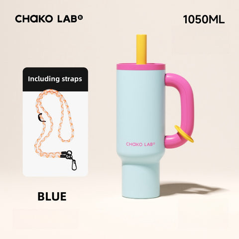 Chakolab 1050ml Insulated Water Bottle with Leak-Proof Design and 316 Stainless Steel Interior