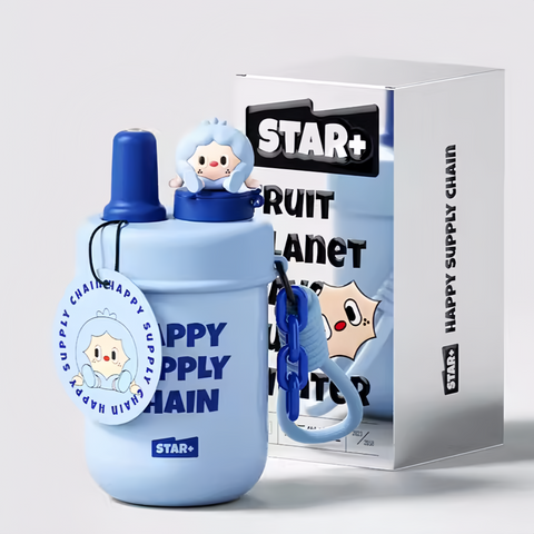 STAR+ Fruit Planet Straw Cup 400ml