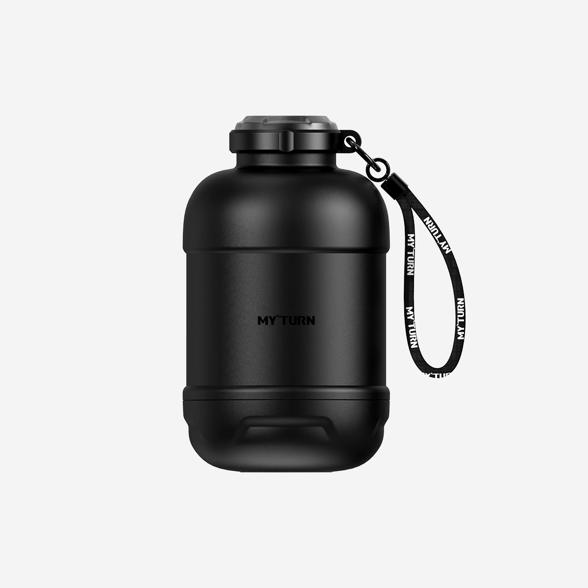 MYTURN N1 Outdoor Insulated Stainless Steel Water Bottle – 12H Hot & 4H Cold, Leak-Proof, Durable Travel Thermos with Ergonomic Handle