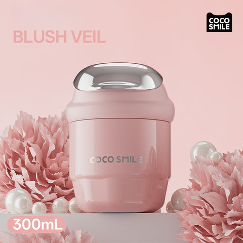 COCO SMILE Shell Coffee Tumbler 300ml - Hot & Cold Insulated Cup