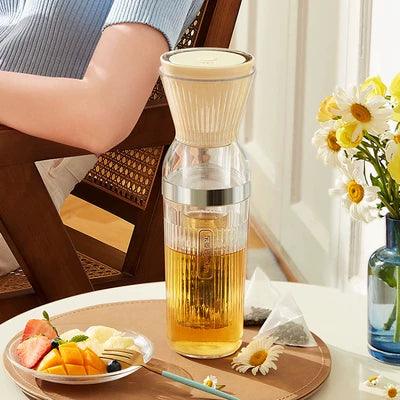 Quick cold brew coffee maker