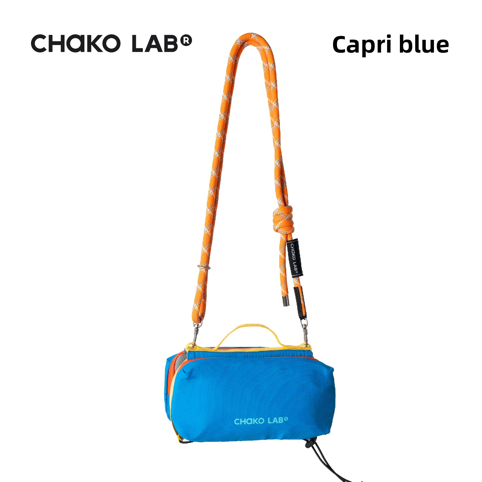 CHAKO LAB Ultralight Crossbody Bag - Multi-Functional Organizer for Hiking, Travel (125g, 27x11x8cm)