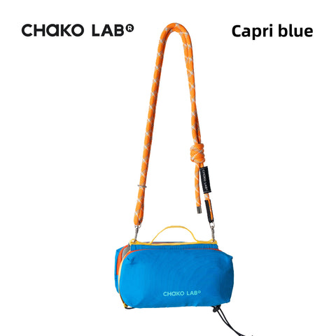 CHAKO LAB Ultralight Crossbody Bag - Multi-Functional Organizer for Hiking, Travel (125g, 27x11x8cm)