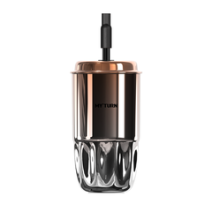 MYTURN T2 Stainless Steel Straw Tumbler with Leak-Proof Design - 450ml Insulated Coffee Cup, Car Cup Holder Compatible, Wide Mouth Easy Clean