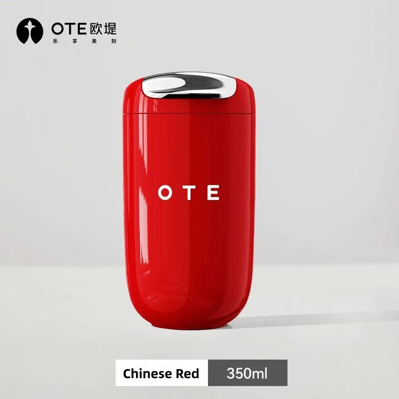 OTE Retro Mini Coffee Cup Pro 350ml | Vacuum Insulated Travel Mug with 316 Stainless Steel | Leak-Proof & 6-Hour Thermal Coffee Tumbler
