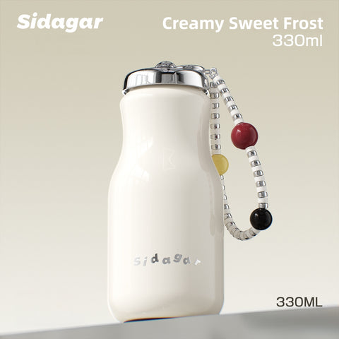 Sidagar 330ml Mini Thermos Bottle - 238g Ultra-Light Stainless Steel Water Flask with S31603 Inner Liner, 6-Hour Insulation, Leakproof & Anti-Scratch Finish.