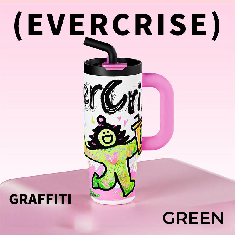 Evercrise Doodle Tuunn Cup 1240ml | Large Capacity Insulated Bottle