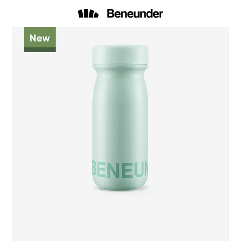 BENEUNDER Outdoor Portable Insulated Water Bottle 400ML