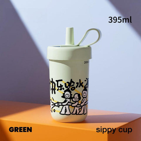 EVERCRISE HAHA Sippy Cup 395ml: The Perfect Straw Cup for Every Occasion