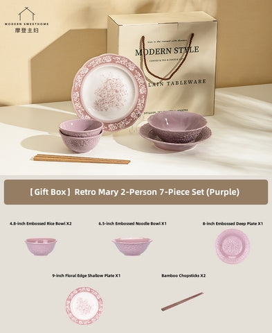 elegant romantic porcelain tableware