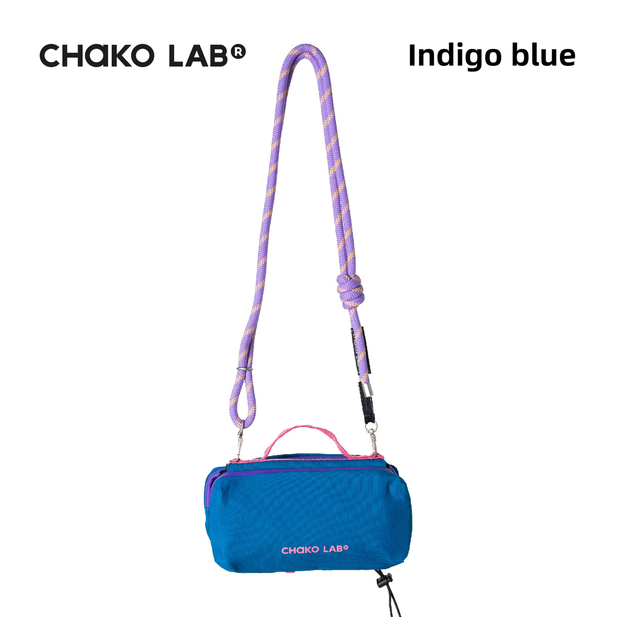 CHAKO LAB Ultralight Crossbody Bag - Multi-Functional Organizer for Hiking, Travel (125g, 27x11x8cm)