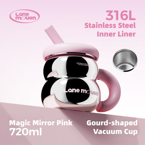 GOURD 720ML Insulated Vacuum Mug | Lane Mouen Stylish & Functional Thermos Cup
