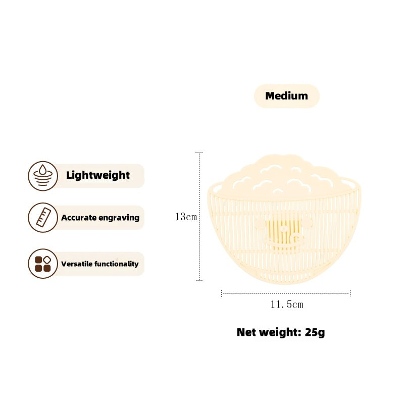 Universal Removable Strainer Lid - Fine Mesh Filter for Bowls & Cups｜BPA-Free, Dishwasher Safe｜Small/Medium/Large (Fit 9.5-18cm Containers)