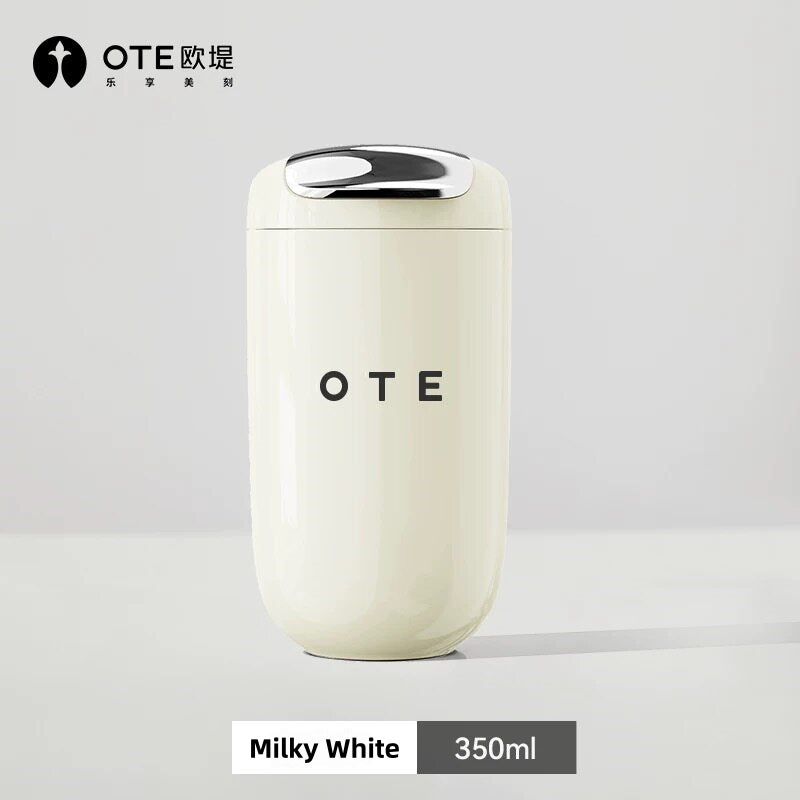 OTE Retro Mini Coffee Cup Pro 350ml | Vacuum Insulated Travel Mug with 316 Stainless Steel | Leak-Proof & 6-Hour Thermal Coffee Tumbler