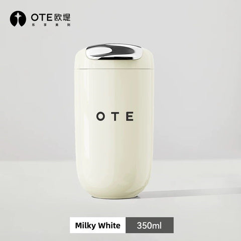 OTE Retro Mini Coffee Cup Pro 350ml | Vacuum Insulated Travel Mug with 316 Stainless Steel | Leak-Proof & 6-Hour Thermal Coffee Tumbler