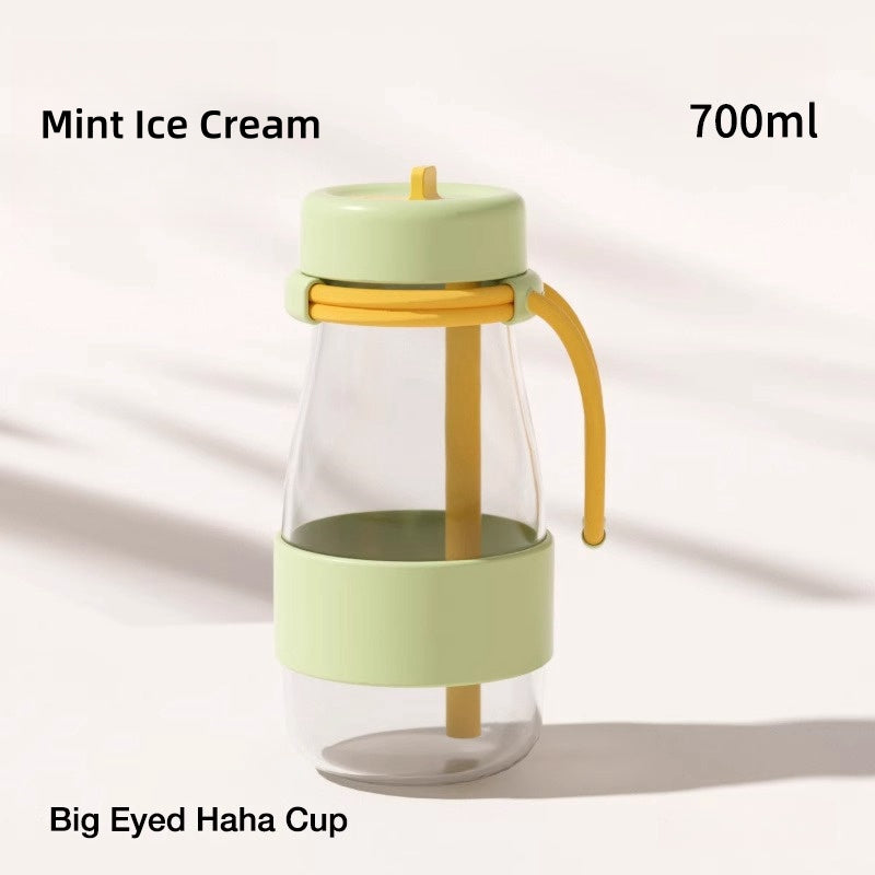 EverCrise 700ml Leak-Proof Wide Mouth Water Bottle – Stylish, Durable, and Convenient for Hot & Cold Drinks