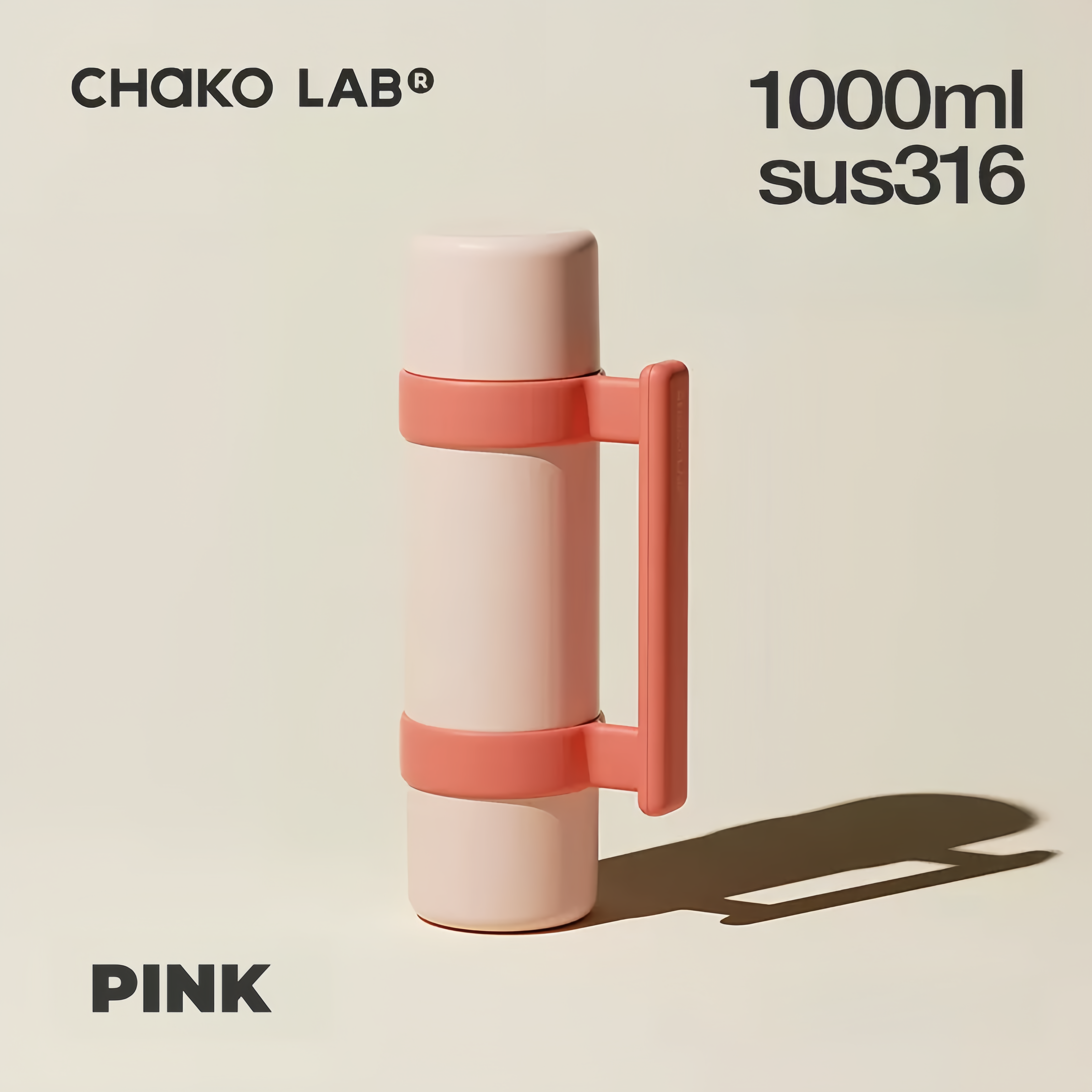 CHAKOLAB Sharing Pot Water Cup 1000ML