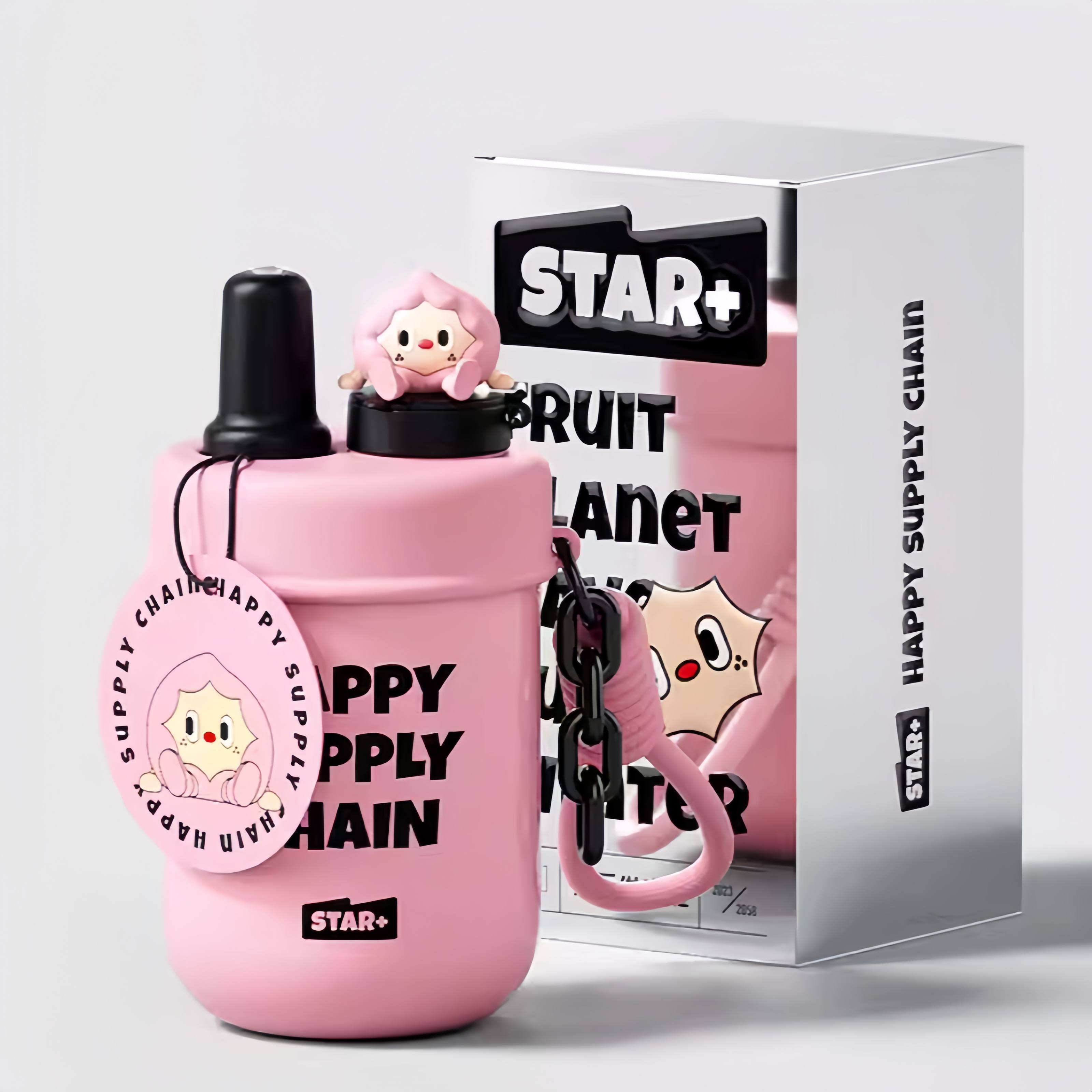 STAR+ Fruit Planet Straw Cup 400ml