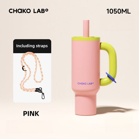 Chakolab 1050ml Insulated Water Bottle with Leak-Proof Design and 316 Stainless Steel Interior