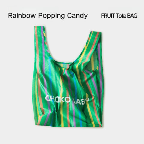 CHAKO LAB FRUIT Tote Bag: Large Eco-Friendly Reusable Canvas Tote for Women, 64.8x36cm