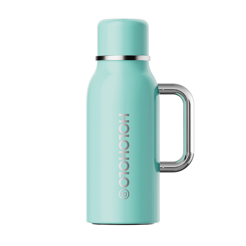 HOLOHOLO Family Thermos - Large Capacity 1000ml Insulated Flask with Innovative Temperature Gauge