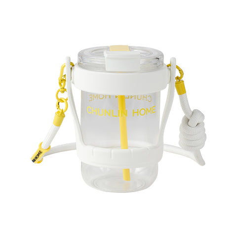 CHUNLIN HOME DADA PLUS 1000ML Tritan Outdoor Water Bottle with Handle