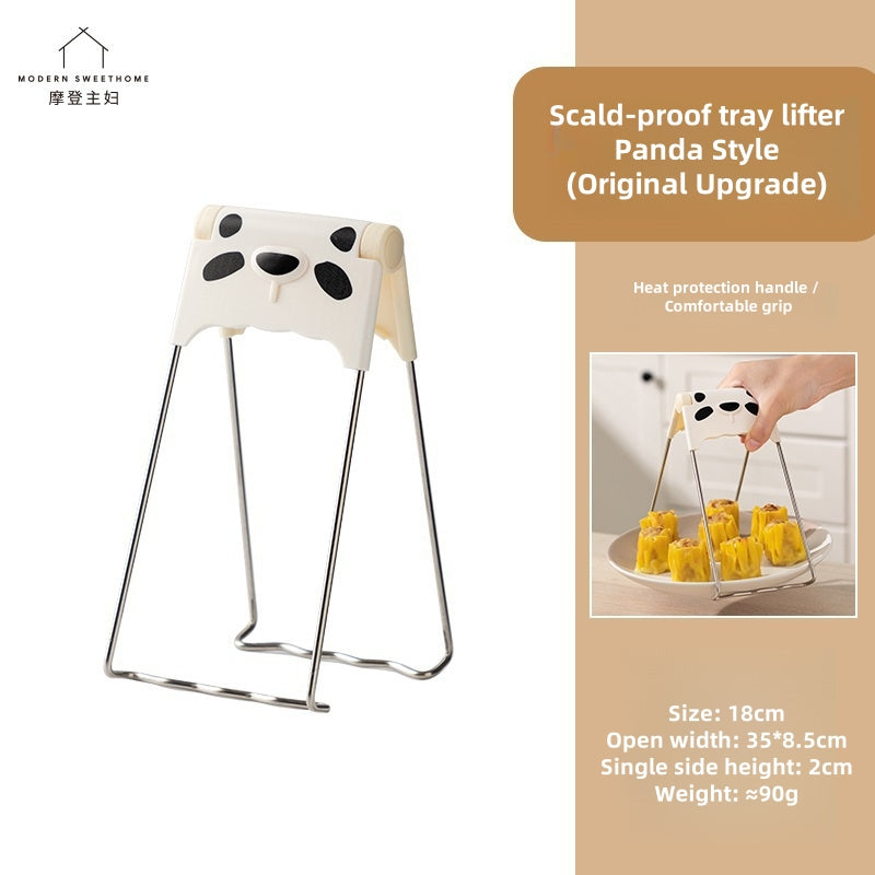 MDZF Heat-Resistant Adjustable Silicone Bowl Tongs - Non-Slip Anti-Scalding Kitchen Utensils for Oven, Microwave, and Dishwasher