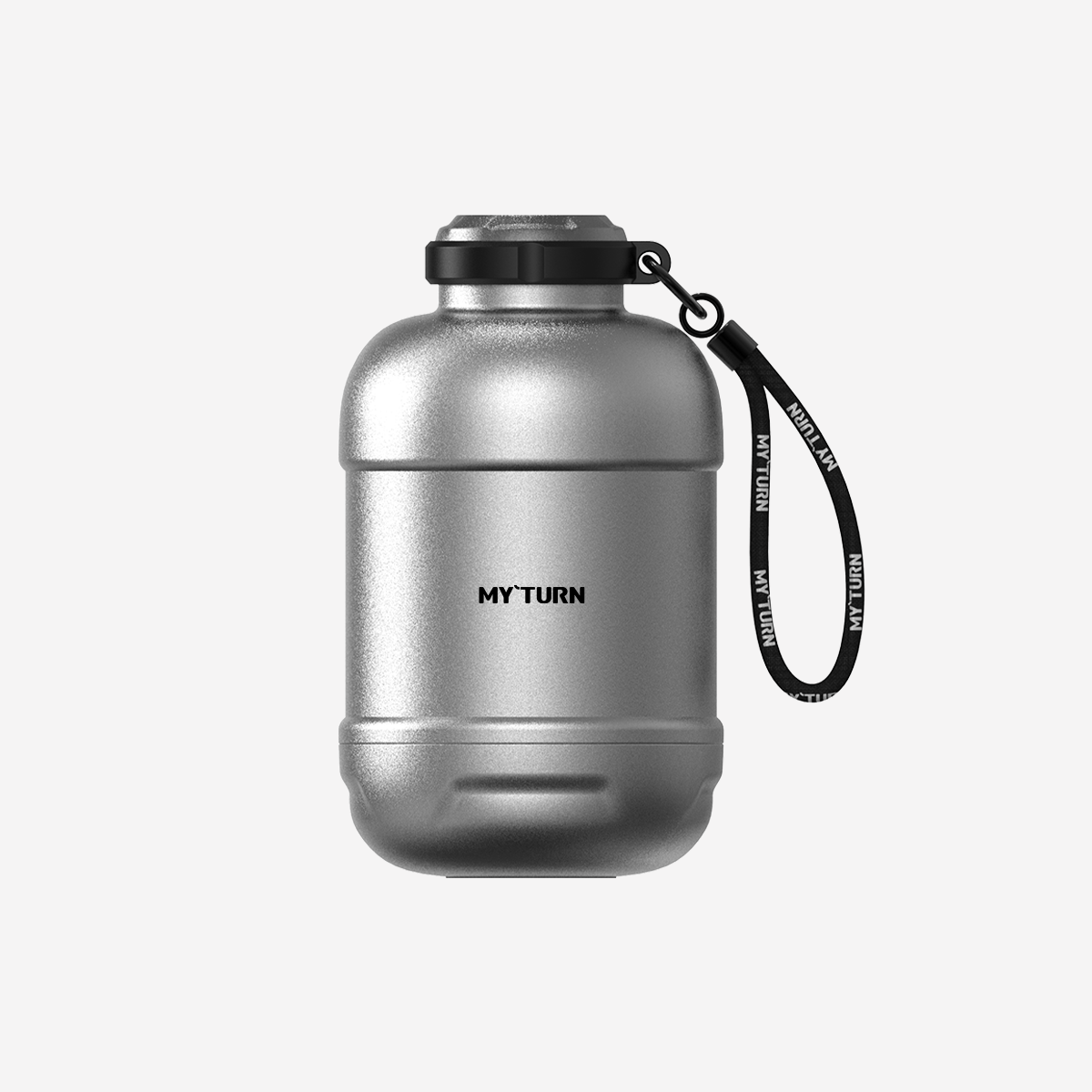 MYTURN N1 Outdoor Insulated Stainless Steel Water Bottle – 12H Hot & 4H Cold, Leak-Proof, Durable Travel Thermos with Ergonomic Handle