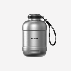 MYTURN N1 Outdoor Insulated Stainless Steel Water Bottle – 12H Hot & 4H Cold, Leak-Proof, Durable Travel Thermos with Ergonomic Handle