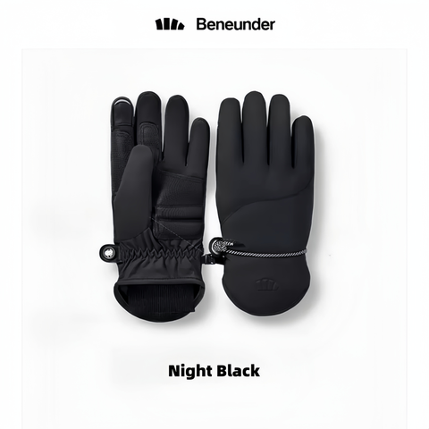 BENEUNDER Waterproof Winter Gloves Unisex Warm Fleece