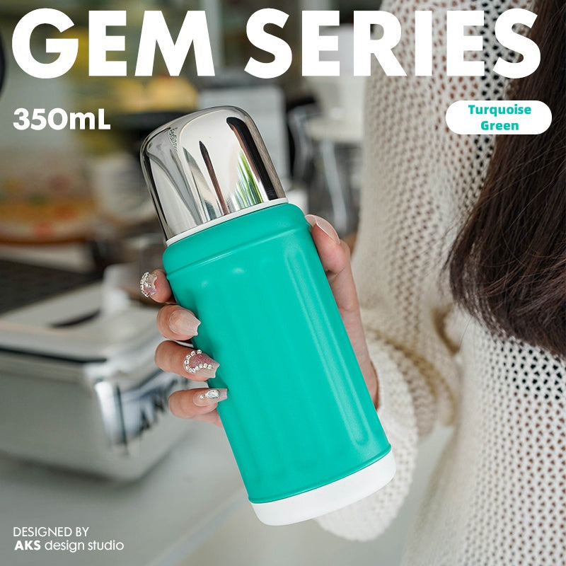 AKS Sunion Vintage Vacuum Bottle - Timeless Design & Superior Insulation