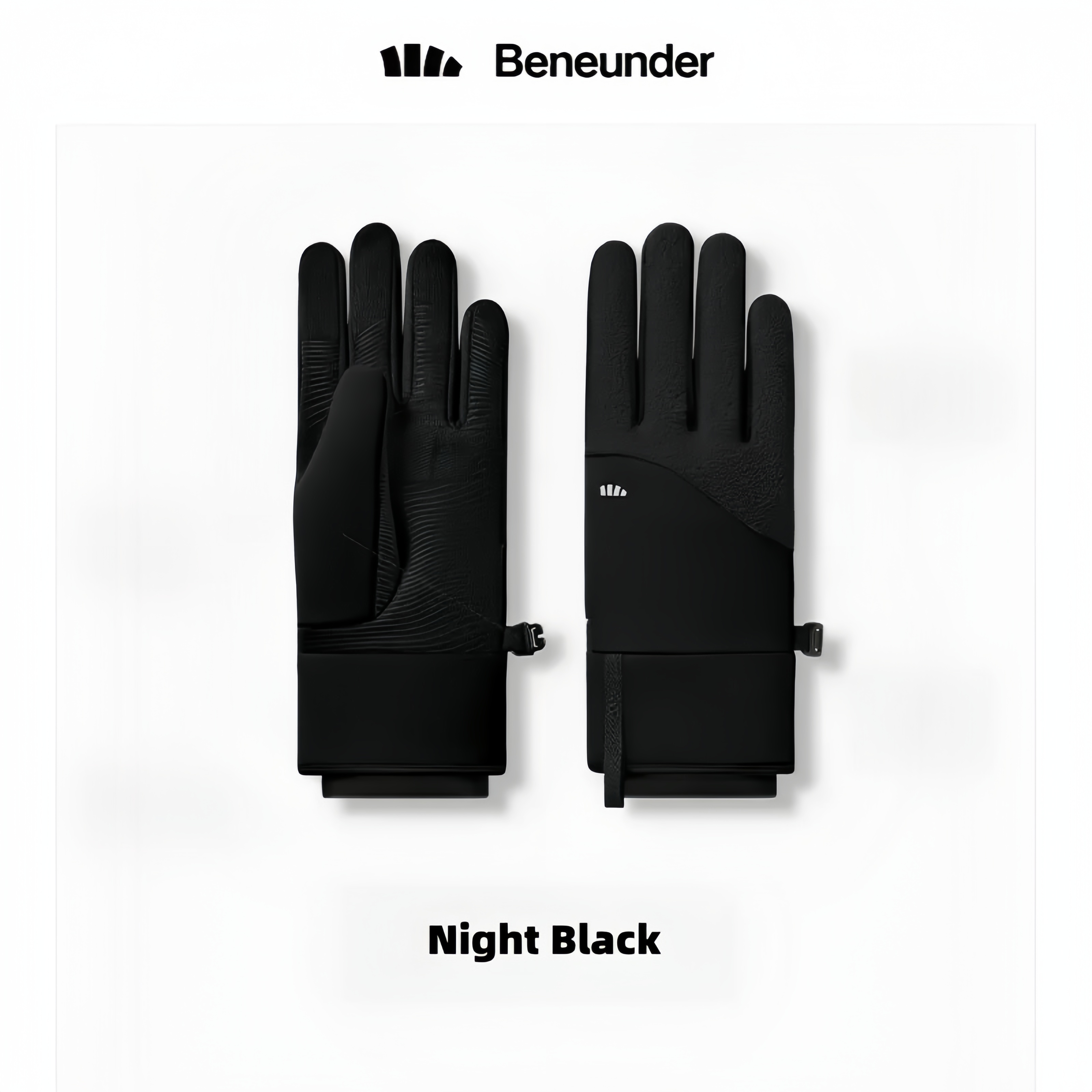 BENEUNDER Waterproof Winter Gloves Unisex Warm Fleece