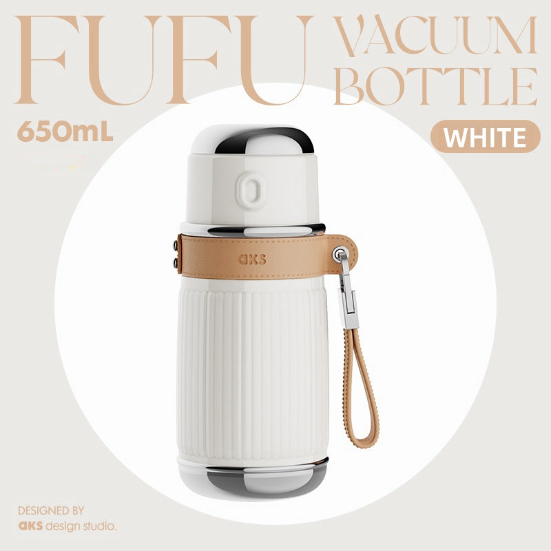 AKS FUFU Stainless Steel Vacuum Flask – Long-Lasting Insulation in 450ML, 650ML, 850ML