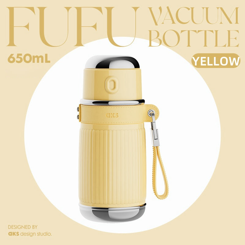 AKS FUFU Stainless Steel Vacuum Flask – Long-Lasting Insulation in 450ML, 650ML, 850ML