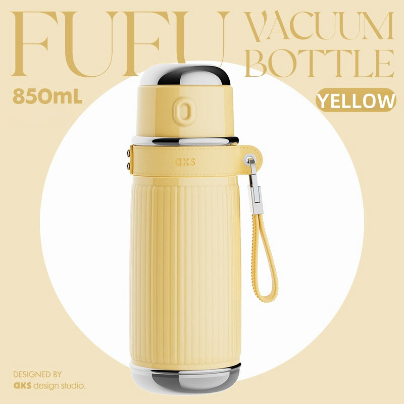 AKS FUFU Stainless Steel Vacuum Flask – Long-Lasting Insulation in 450ML, 650ML, 850ML