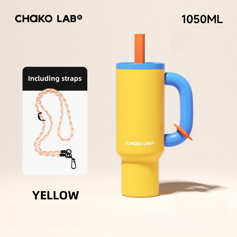 Chakolab 1050ml Insulated Water Bottle with Leak-Proof Design and 316 Stainless Steel Interior