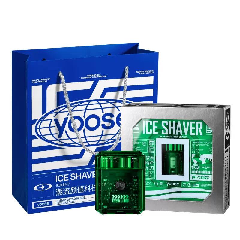 yoose ICE electric shaver-cyberpunk design-shave on the go