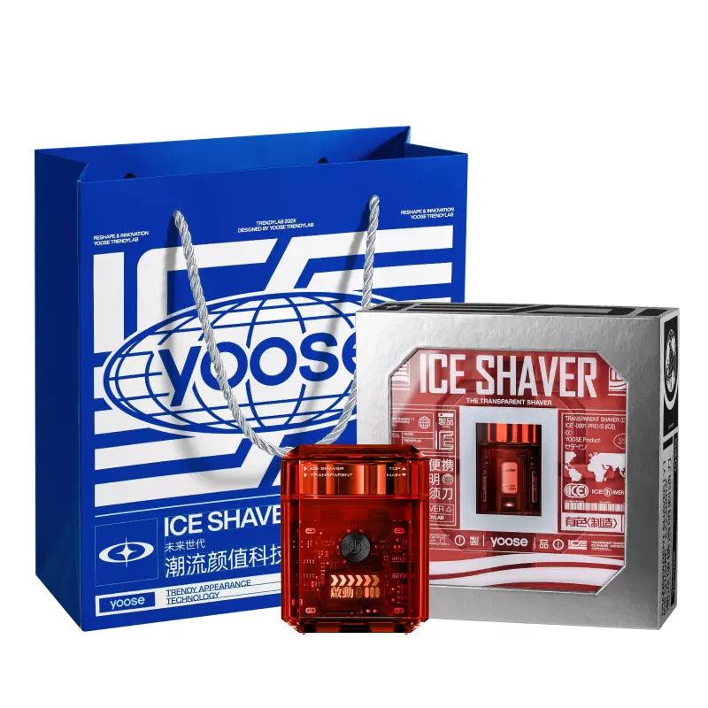 yoose ICE electric shaver-cyberpunk design-shave on the go