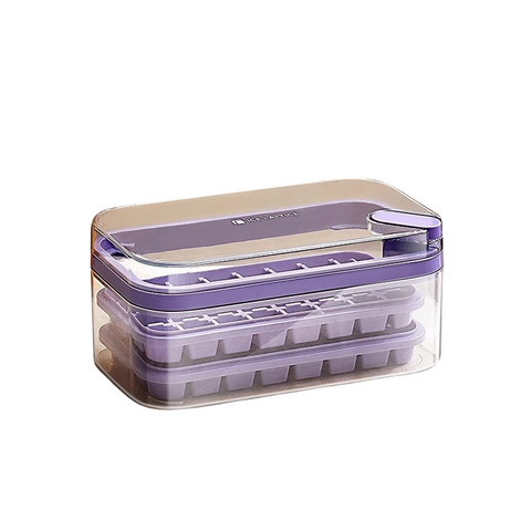MDZF SWEET HOME Instant-Release Ice Cube Tray Set