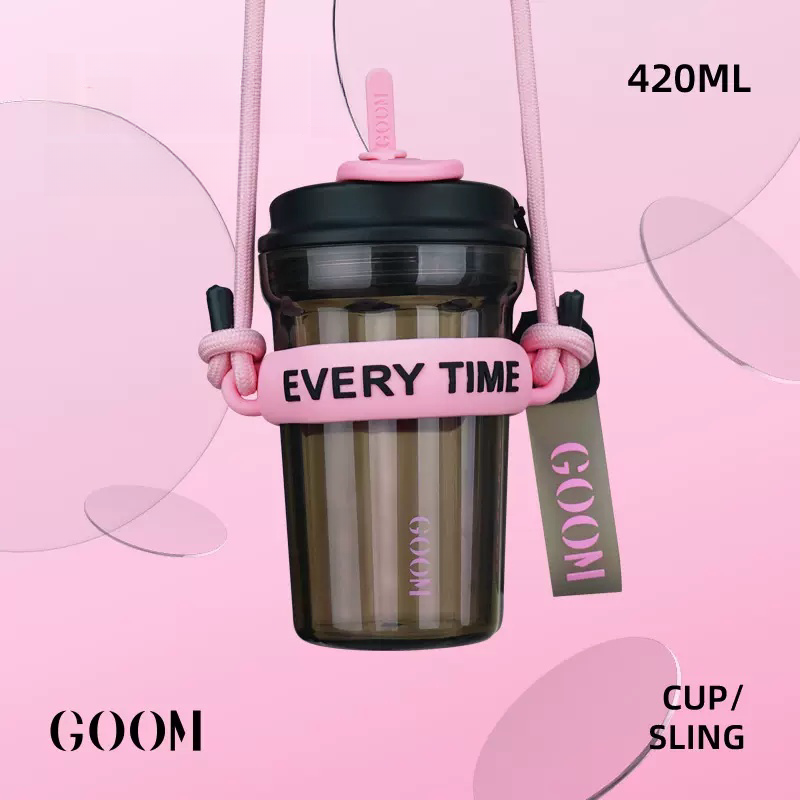 GOOM Star Ring Straw Water Cup 420ml